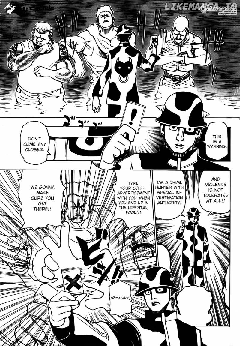 Hunter x Hunter, Chapter 343 image 13